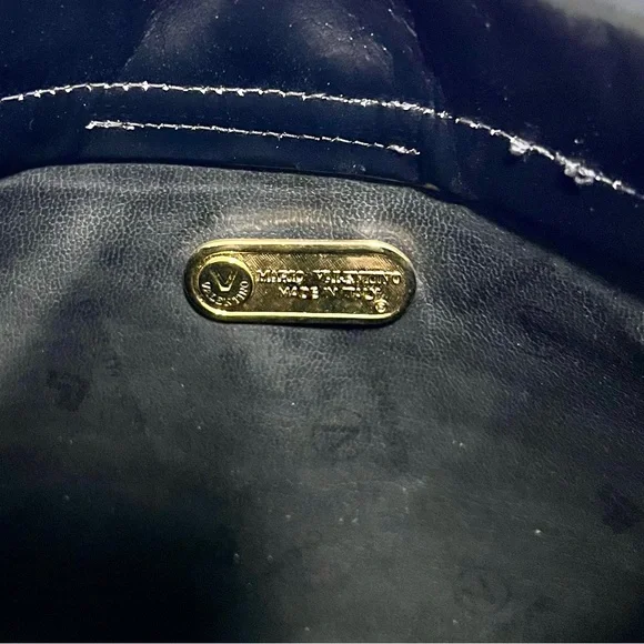 NWT Valentino Black Vintage Clutch - Picture 5 of 8